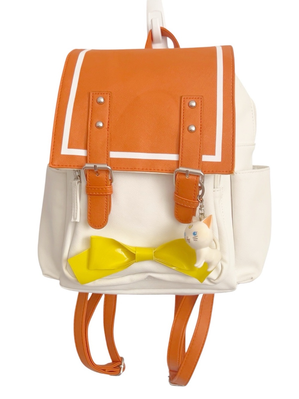Sailor Moon GEE Sailor Venus Cosplay Mini Backpack Artemis Cat Keychain Toei